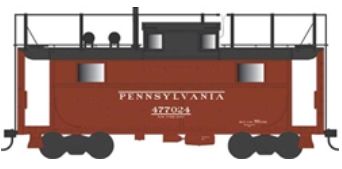 BOW43359 - HO - N-5 Caboose PRR 477017