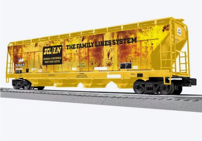 2542162 - O - CSX 201582 ACF 4-Bay Centerflow (Weathered)