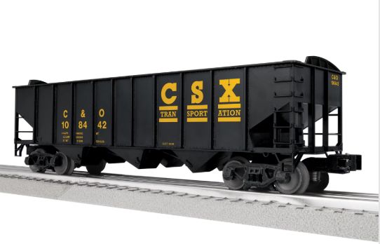 2542229 - O - CSX 3-Bay Hopper 108442 w/Peaked Ends