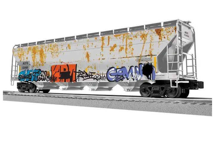 2542132 - O - ACFX 52998 ACF 4-Bay Covered Hopper (Weath/Graff))