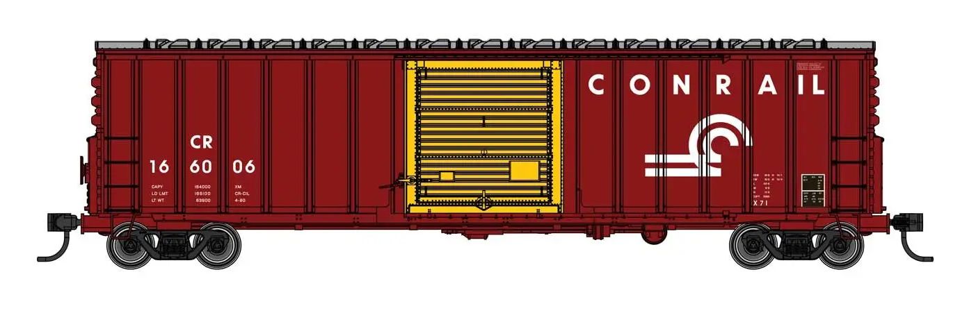 910-46037 - HO - CR 50' ACF Boxcar 166006
