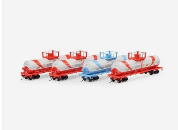 ATH1294 - HO - ACF 42' Chemical Tank Car (4-Pack)