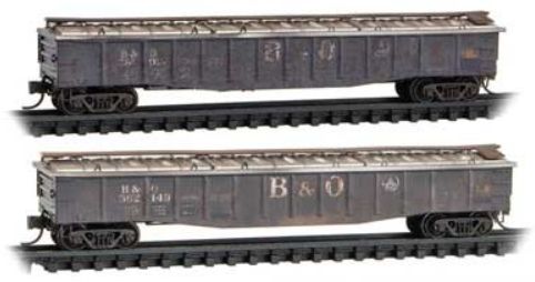 489-98305069 - N - B&amp;O Covered Gondola (2-Pack)