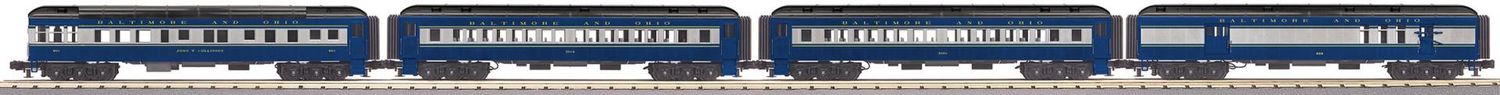 3069354 - O - B&amp;O 4-Car 60' Madison Passenger Set