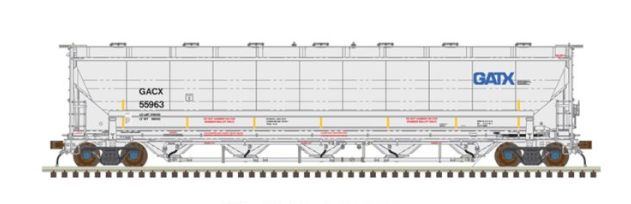 ATL50006838 - N - GACX Trinity Covered Hopper 55188