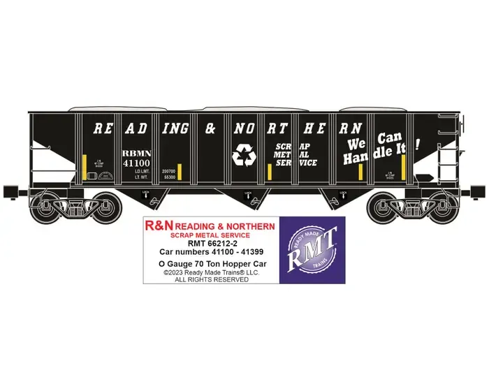 RMT662122 - O - RBMN 3-Bay Coal Hopper