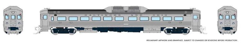 606-516003 - N - B&amp;O RDC-1, DC