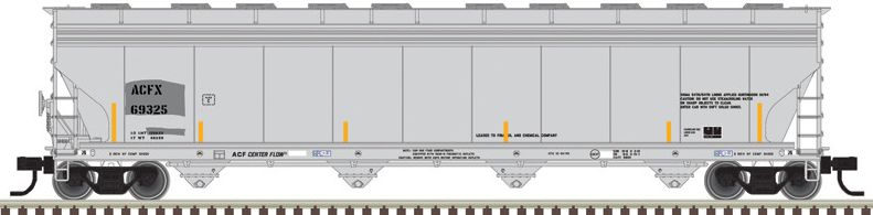 ATL20007668 - HO - ACFX Centerflow Covered Hopper 69325