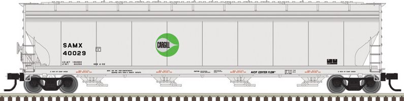 ATL20007685 - HO - SAMX Centerflow Covered Hopper 40073