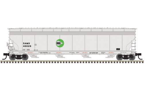 ATL20007683 - HO - SAMX Centerflow Covered Hopper 40029