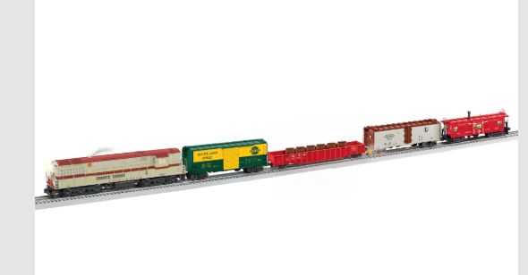 2522080 - O - Lackawanna TrainMaster Post-War Set