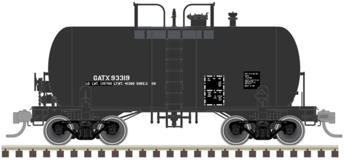 ATL20007797 - HO - GATX Beer Can Tank Car 93288