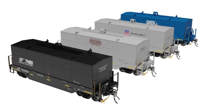 606-168003A - HO  GREENB COIL CAR  NS #1