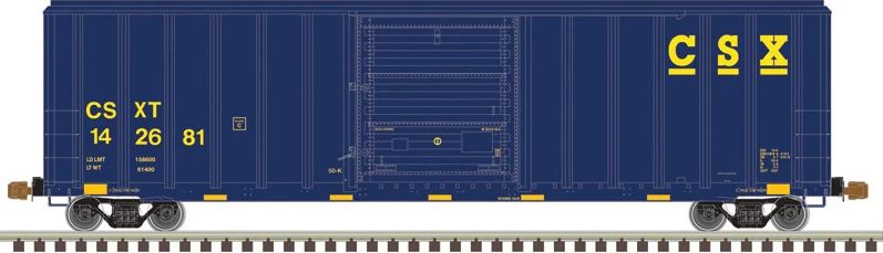 ATL20007595 - HO - CSX Boxcar 142654