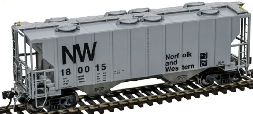 ATL20007698 - HO - NW Covered Hopper 180015