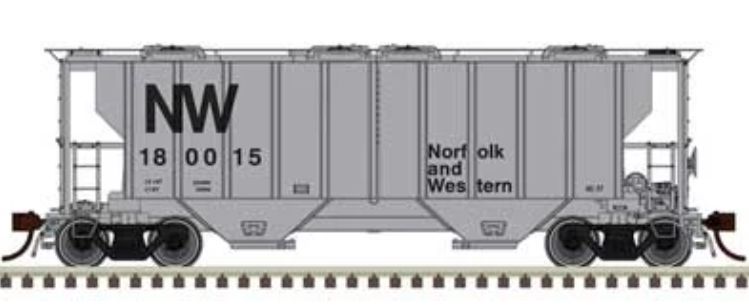 ATL20007699 - HO - NW Covered Hopper 180026