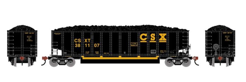 ATH2292 - HO - CSX Coal Gondola 381107