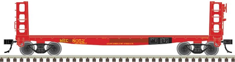 ATL20007587 - HO - MEC Pulpwood Flatcar 8052 ATL20007587 - HO - MEC Pulpwood Flatcar 8052