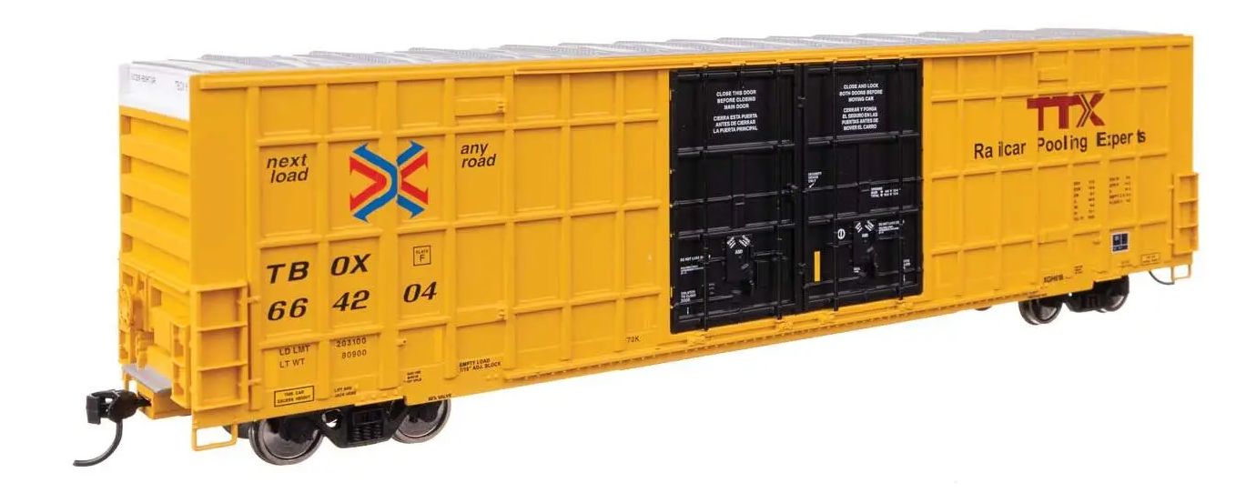 910-3115 - HO - TBOX (TTX) 60' Boxcar 664204