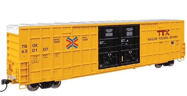 910-3118 - HO - TBOX (TTX) 60' Boxcar 630107