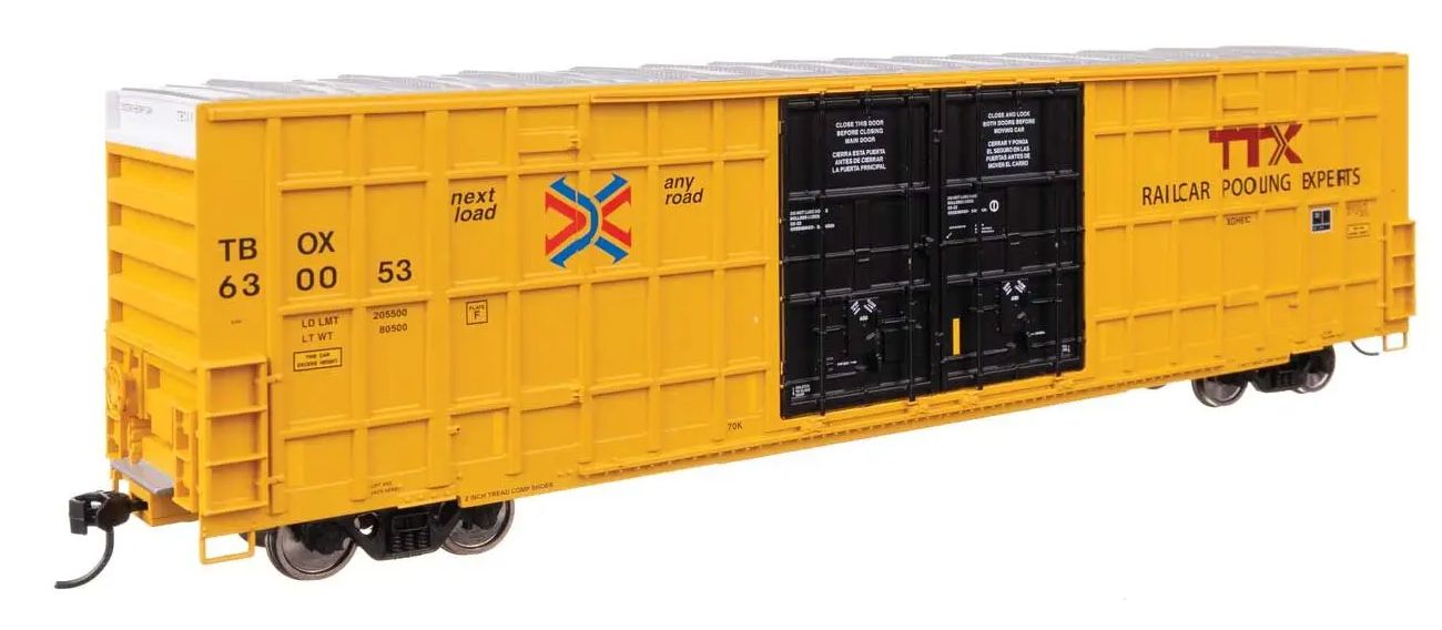 910-3117 - HO - TBOX (TTX) 60' Boxcar 630053