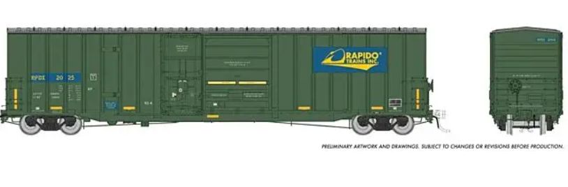 606-191007 - HO - RPDX Boxcar 2019