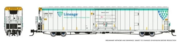 606-1670034 - HO - LINX Reefer 7239
