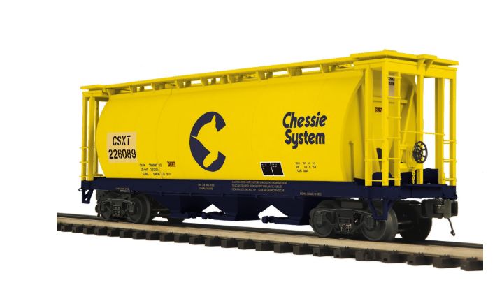 MTH20-96869 - CHESSIE 3-BAY CYLINDRICAL HOPPER