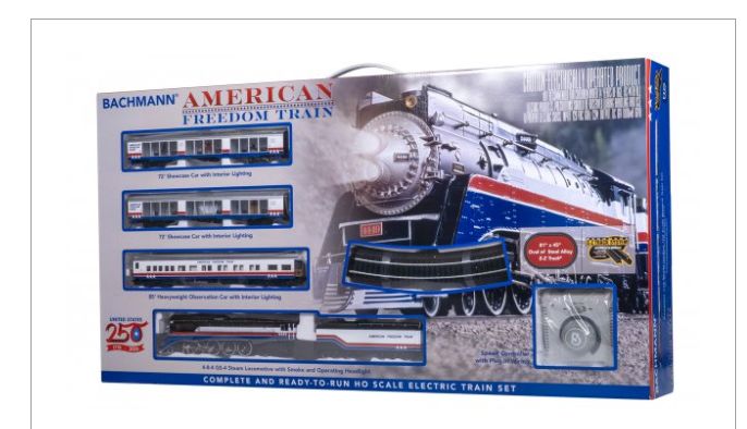 BAC00789 - HO - American Freedom Train Set (DC)
