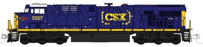 **KAT1768962 - N - CSX ES40DC 5327 (DC)