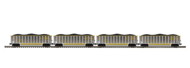 2092441E - O - CSX Coalporter Hopper 391339