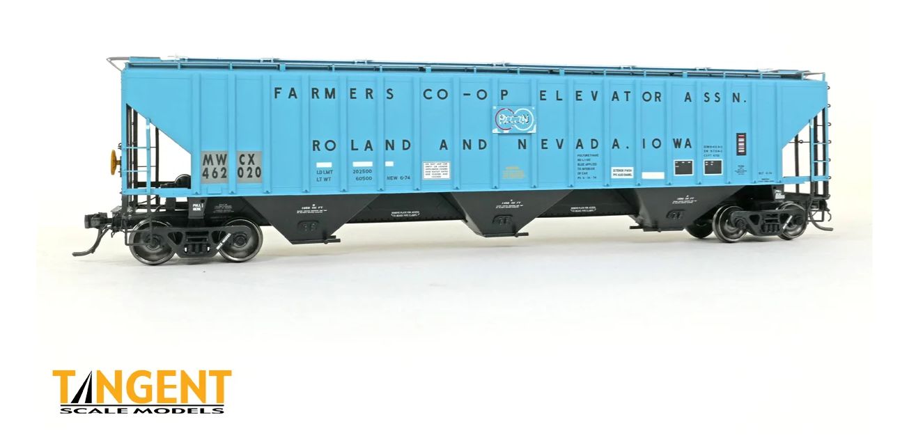 TSM2008001 - HO - MWCX Covered Hopper 462020