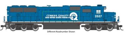 910-21022 - HO - CR SD70 2557 (DCC)