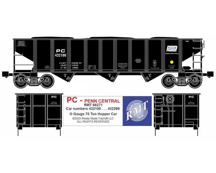 RMT66271 - O - PC 3-Bay Hopper