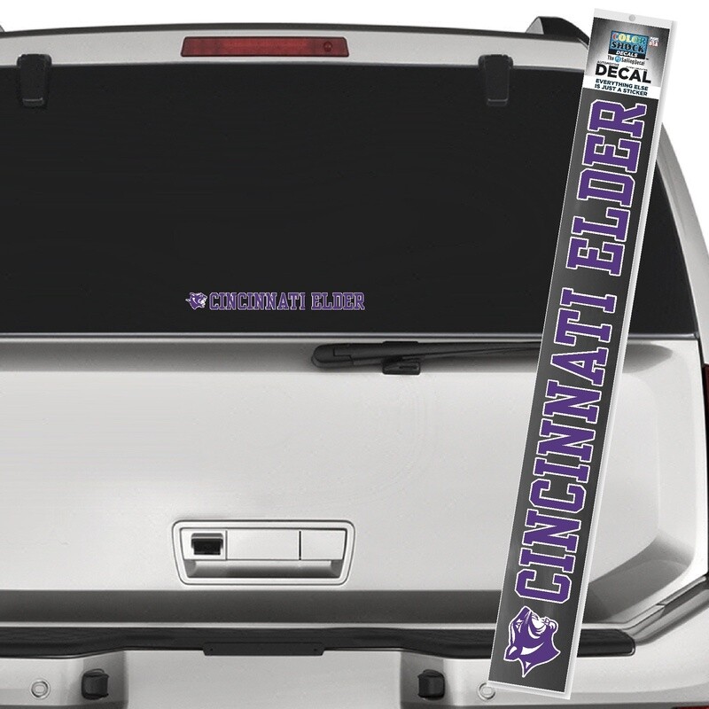 AUTO DECAL LONG PH CINCINNATI ELDER