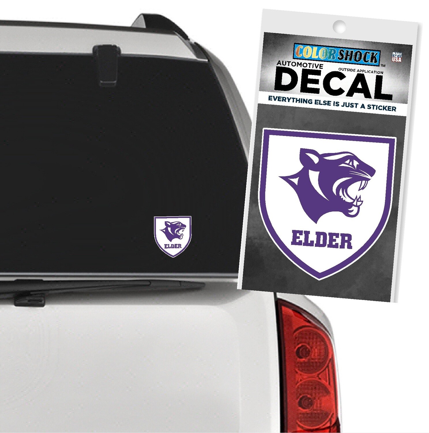 CDI CAR DECAL PH OVER ELDER