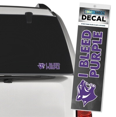 CDI I BLEED PURPLE DECAL