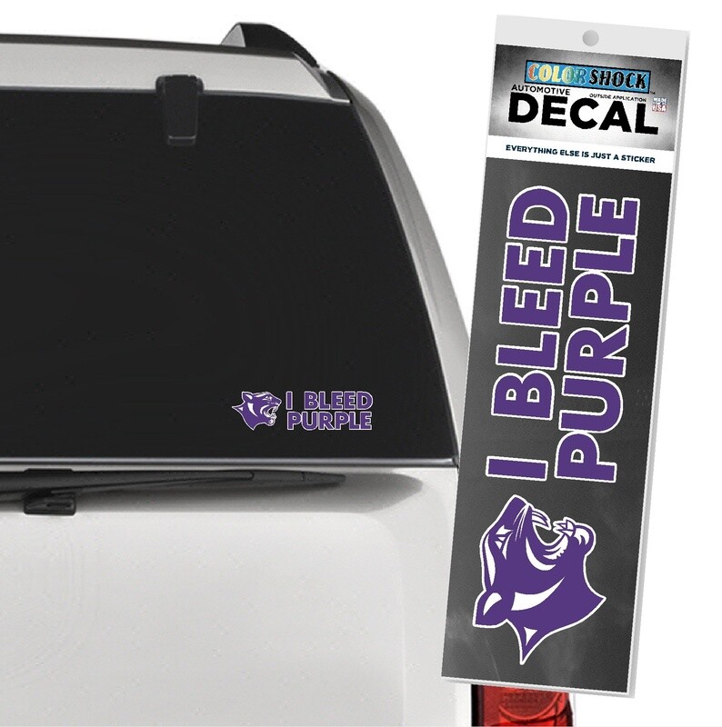 CDI I BLEED PURPLE DECAL