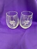 100TH WINE GLASSES