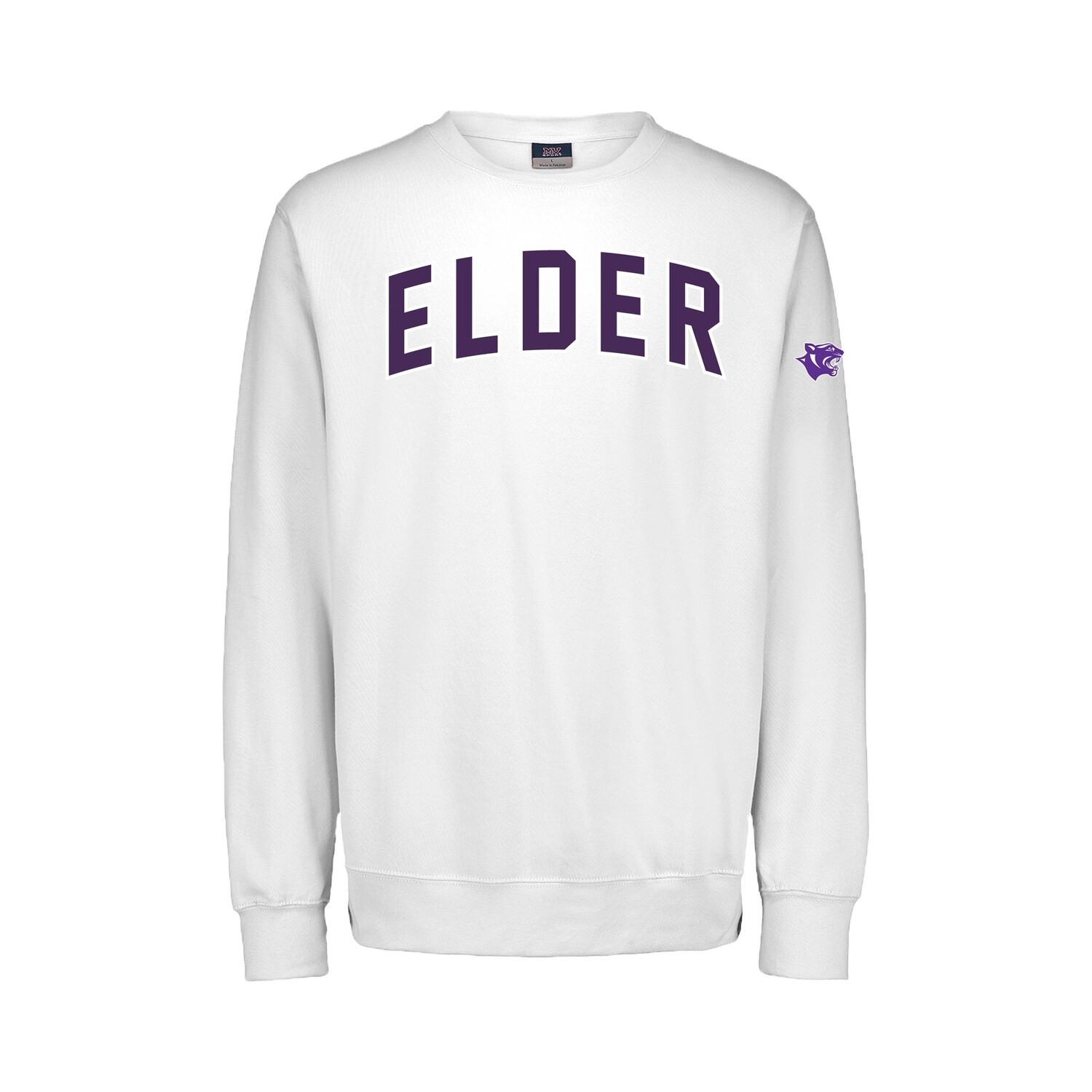 MVSPORT WHITE FELT CREW SPECIAL