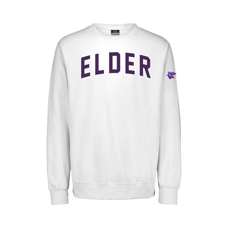MVSPORT WHITE FELT CREW