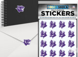 CDI PANTHER HEAD STICKERS