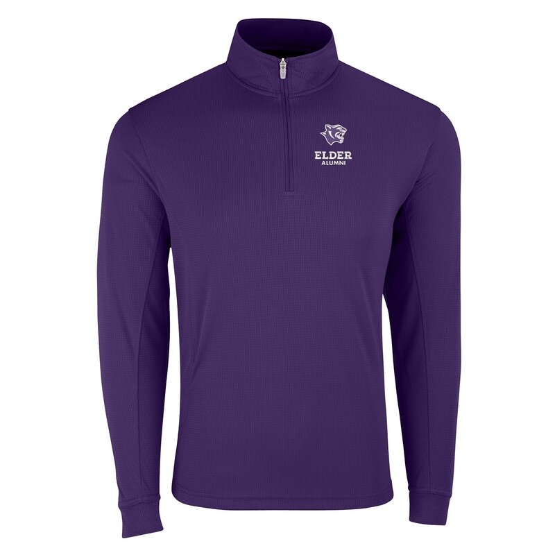 VANTAGE MENS PURPLE ZEN 1/4 ZIP