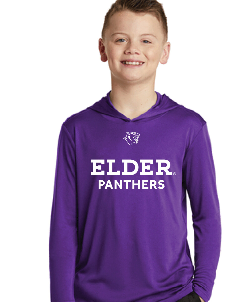 YOUTH PURPLE SPORTTEK HOOD