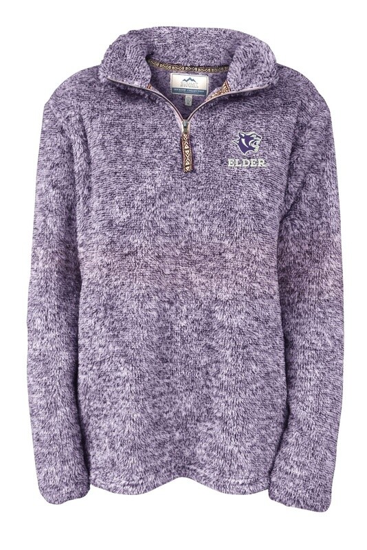 WOS SUMMIT FLECKED SHERPA 1/4 ZIP