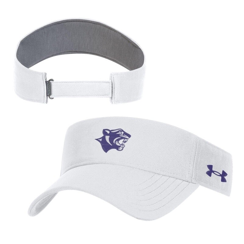 UA  WHITE VISOR