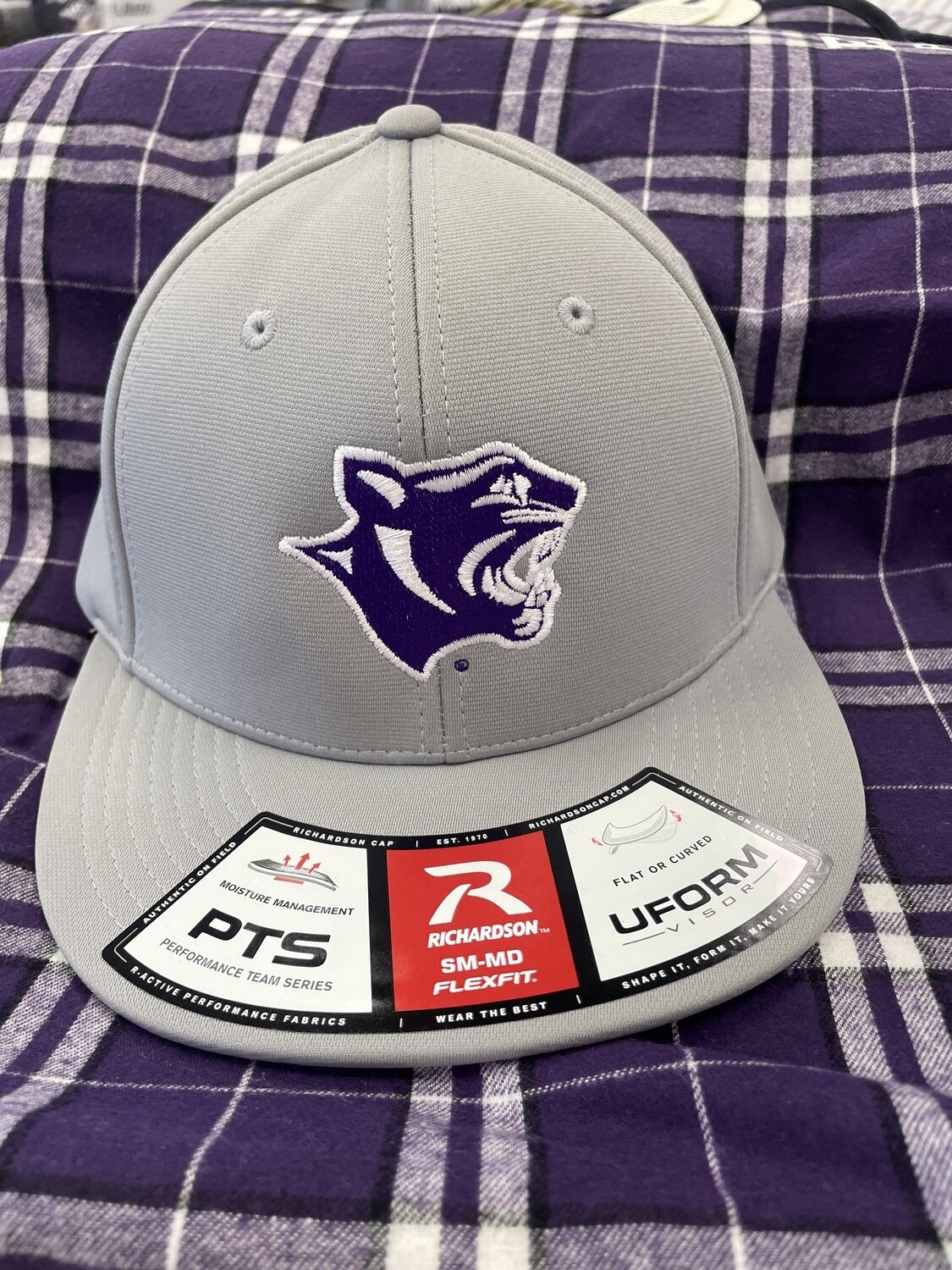 GREY RICHARDSON FLEXFIT HAT, Size: XS/S