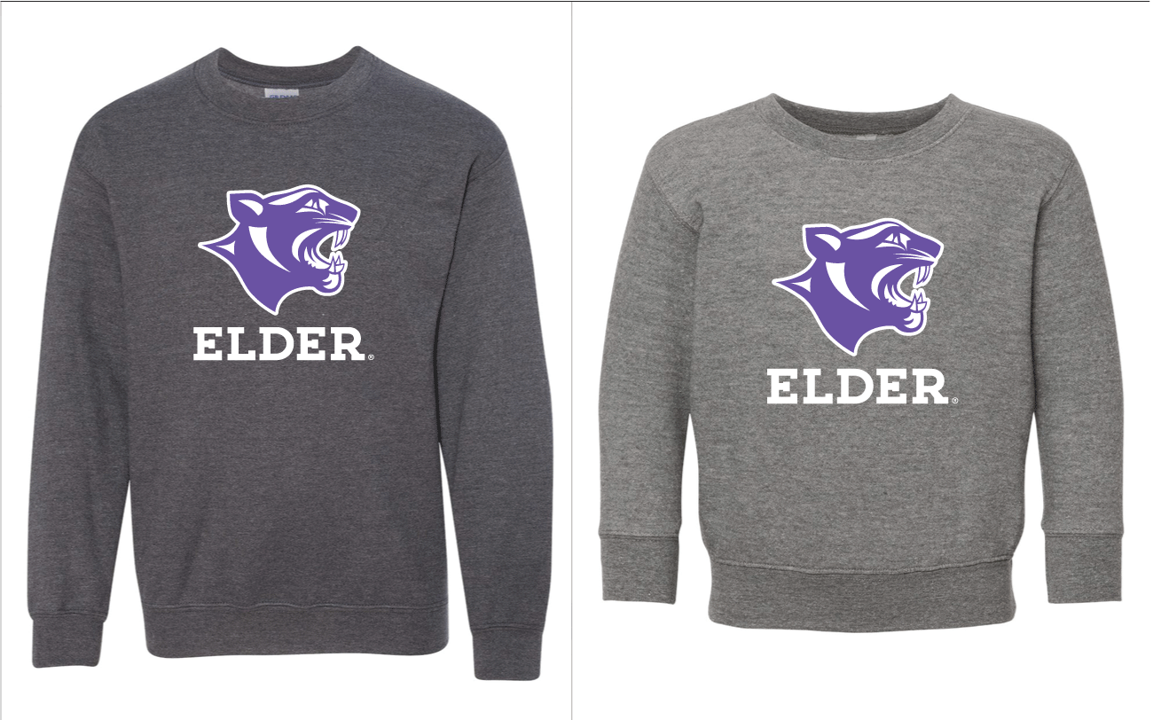 TODDLER DK GREY CREW