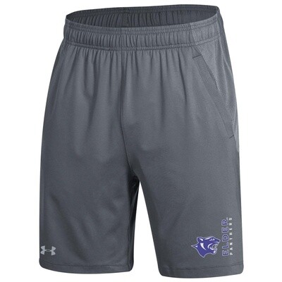 UA MENS TECH SHORT PITCH GREY 2023