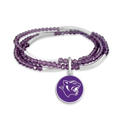 Spirit Purple Beaded Bracelet
